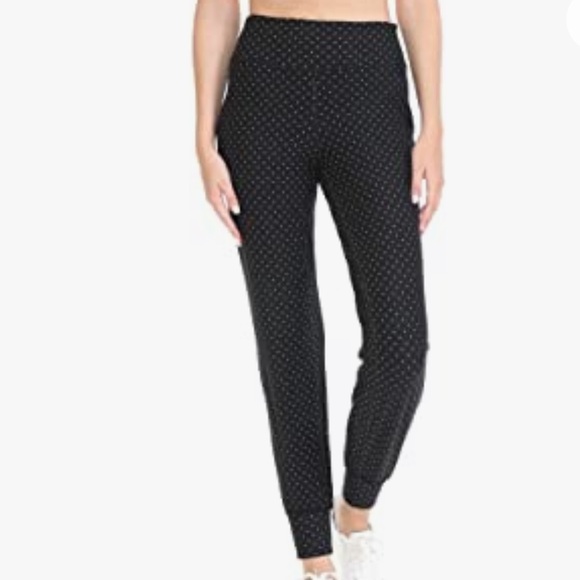 Leggings Activewear Jogger Track Cuff Sweatpants - Picture 2 of 7